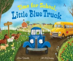 Readerlink Distribution Services Little Blue Truck Time for School Oversized Board Book*Kids Reading, Writing & Speech|Kids Books
