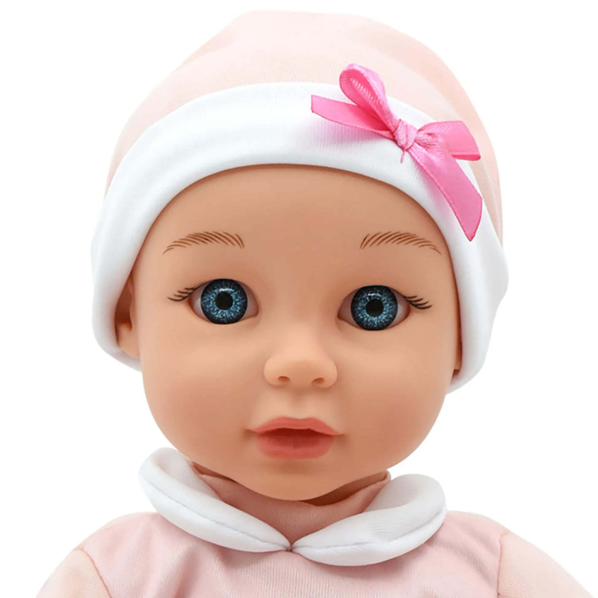 Flat River Group Little Darlings 14 Inch - Sweet Touch Baby Doll with Fox-Pink-White Outfit* Baby Dolls|Stuffed Animals & Plush Toys