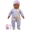 Flat River Group Little Darlings 19" Interactive Cuddle Baby Doll - Purple Giraffe Outfit* Social & Emotional Skills|Interactive Dolls & Pets