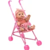 Flat River Group Little Darlings Flamingo Jumper & Pink Stroller Playset* Stuffed Animals & Plush Toys