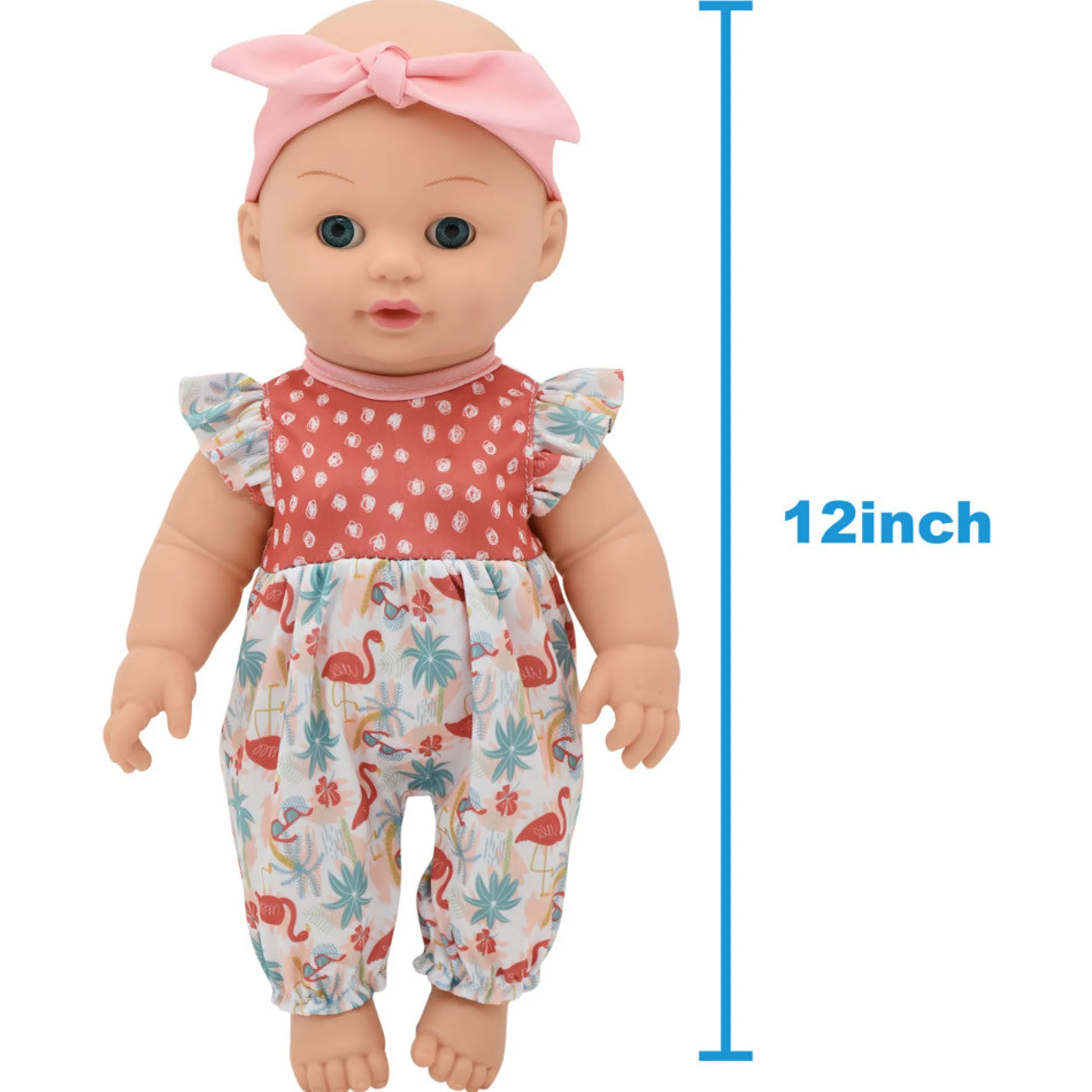 Flat River Group Little Darlings Flamingo Jumper & Pink Stroller Playset* Stuffed Animals & Plush Toys