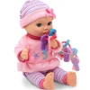 Flat River Group Little Darlings 12-inch - Fun With Keys Baby Doll - Seahorse Ensemble* Social & Emotional Skills|Interactive Dolls & Pets