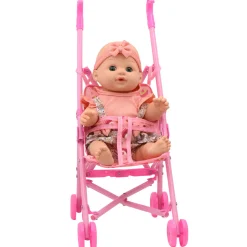 Flat River Group Little Darlings: Out For A Stroll - Cupcake Lollipop Pink & Blue Ensemble* Baby Dolls|Stuffed Animals & Plush Toys