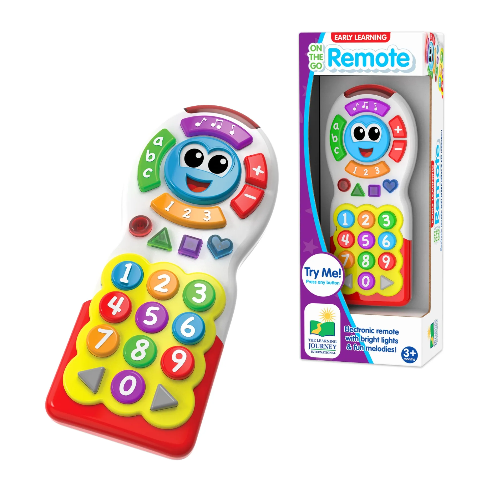 AreYouGame Little Genius On-the-Go Interactive Remote Toy for Early Learners* Preschool Education Toys & Activities
