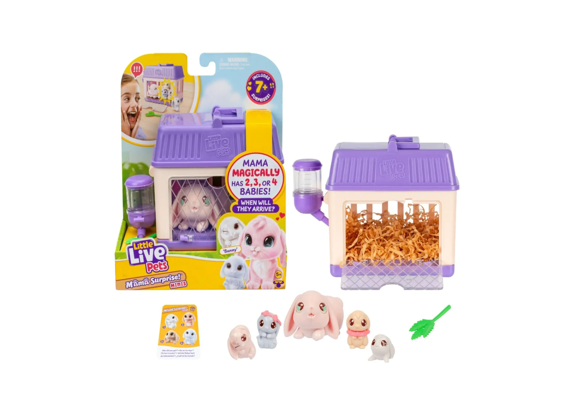 Macy's - Supplier Little Live Pets Mama Surprise Mini Playset - Assorted Styles* Interactive Dolls & Pets|Stuffed Animals & Plush Toys