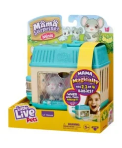 Macy's - Supplier Little Live Pets Mama Surprise Minis - Interactive Lil' Mouse Playset* Interactive Dolls & Pets|Stuffed Animals & Plush Toys