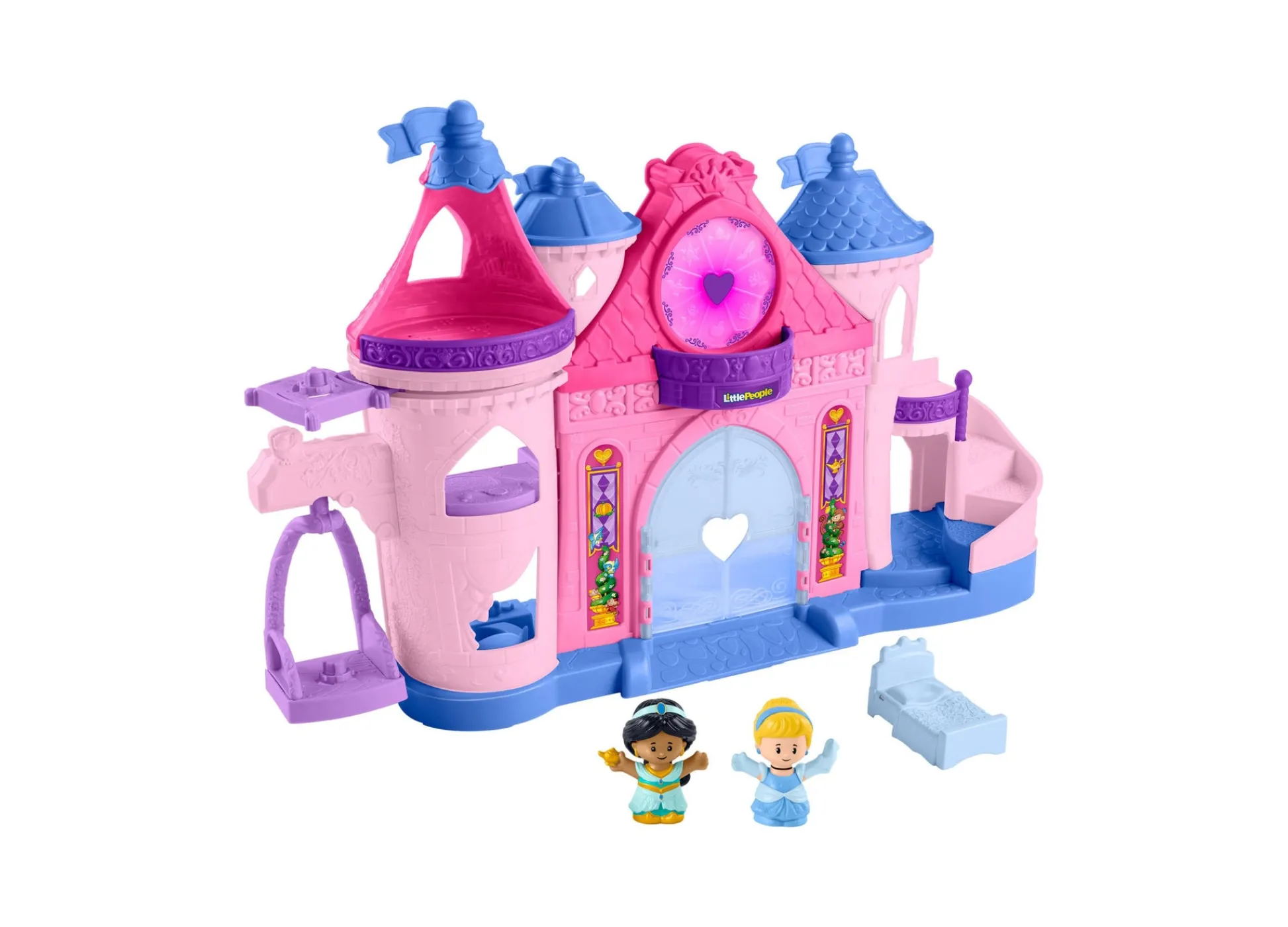 Macy's - Supplier Little People Disney Princess Magical Lights Dancing Castle Playset* Preschool Figures & Playsets