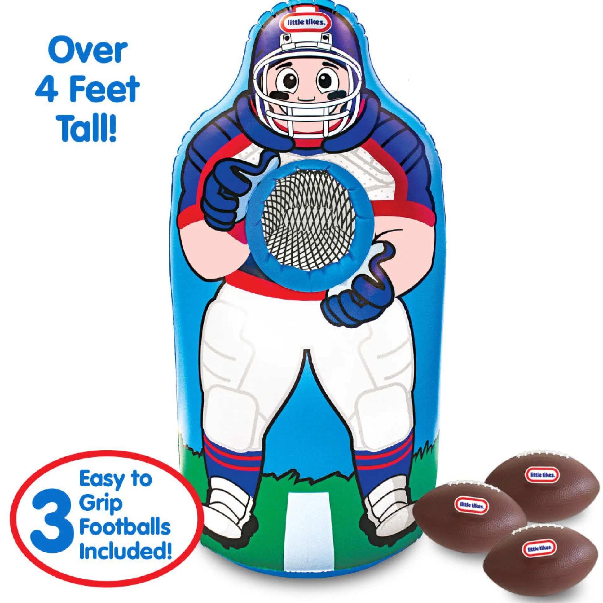 Flat River Group Little Tikes Jumbo Inflatable Football Trainer - 4+ Feet Tall for Kids* Toy Sports