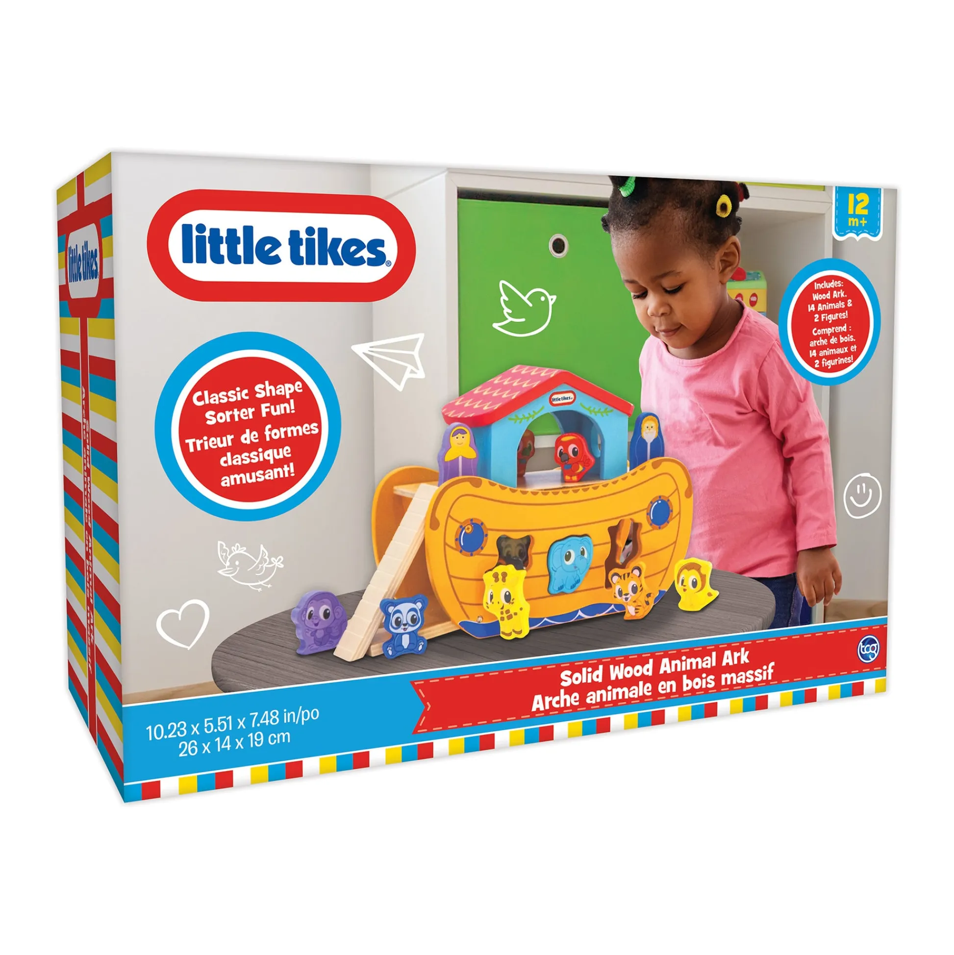 The Distribution Solutions Little Tikes Wood Animal Ark Adventure Set* Preschool Education Toys & Activities|Preschool Figures & Playsets