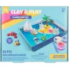 Flat River Group Little Yellow Bicycle Clay & Play Island Adventure Craft Kit - 92pcs* Clay, Dough & Sand Art