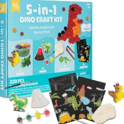 Flat River Group Little Yellow Bicycle Dino Explorer DIY Dinosaur Craft Kit* Crafts & Activities