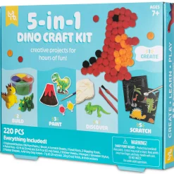 Flat River Group Little Yellow Bicycle Dino Explorer DIY Dinosaur Craft Kit* Crafts & Activities