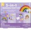 Flat River Group Little Yellow Bicycle Rainbow Explorer 5-in-1 Craft Kit - Colorful* Crafts & Activities