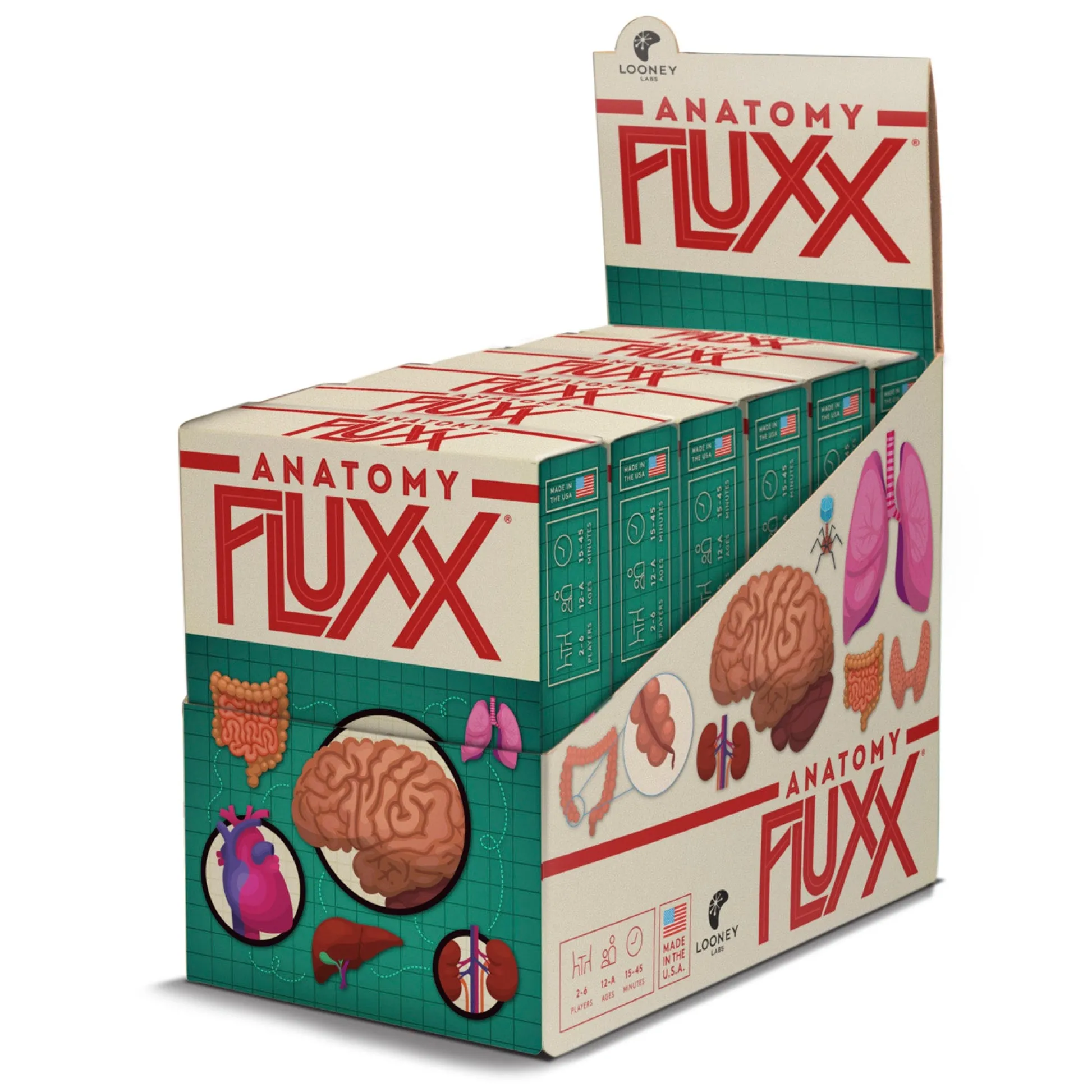 Educators Resource Looney Labs Anatomy Fluxx Educational Card Game* Card Games