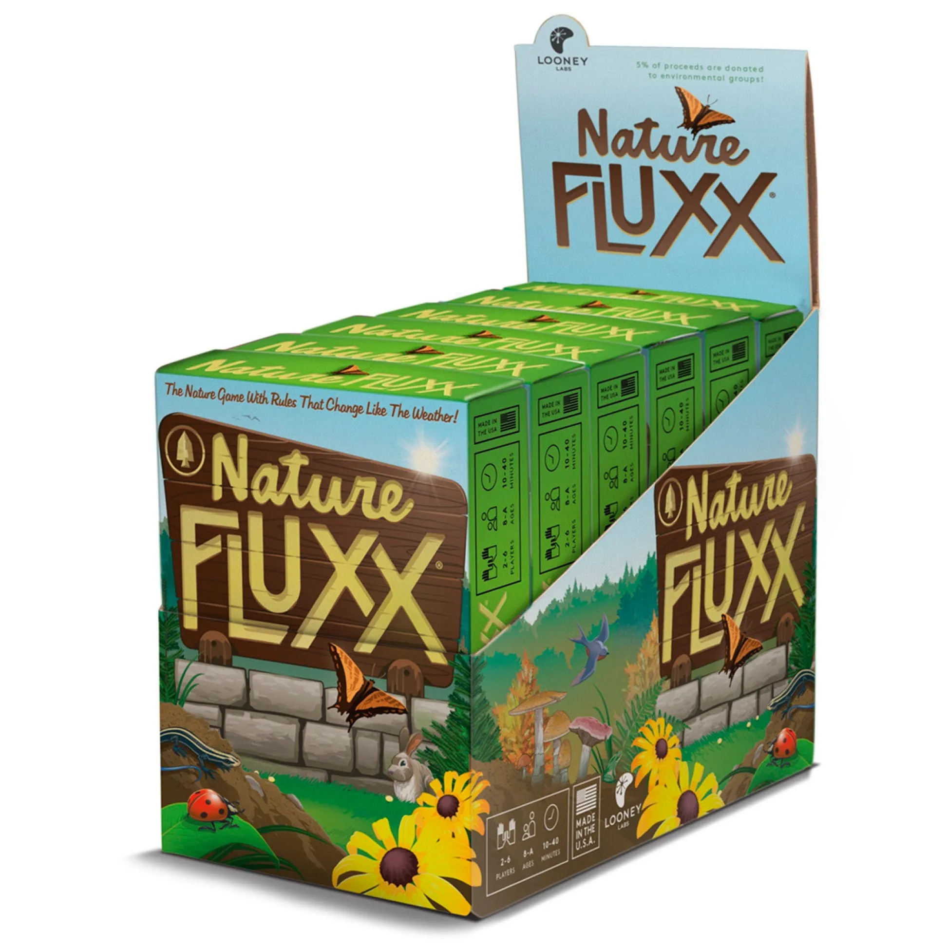 Educators Resource Looney Labs Nature Fluxfire Ecology Card Game* Card Games