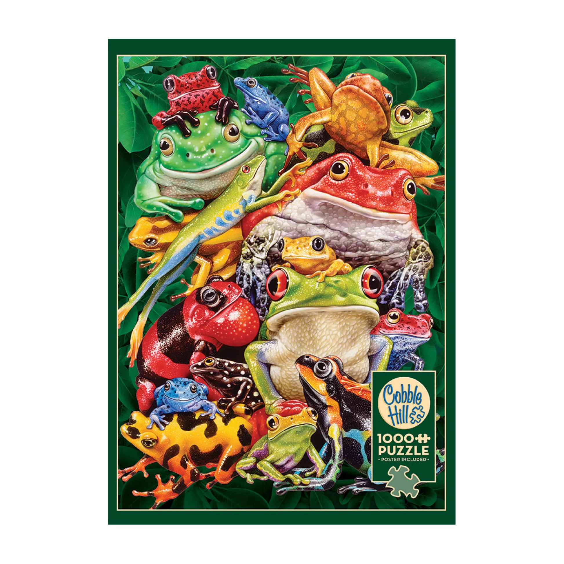AreYouGame Lori Anzalone Frog Business Jigsaw Puzzle - 1000 pc* Puzzles