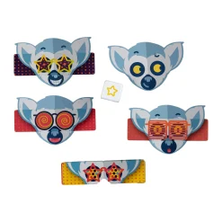 AreYouGame Lovable Lemurs Hey! Those Are My Glasses Shape-Matching Game* Social & Emotional Skills