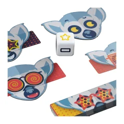 AreYouGame Lovable Lemurs Hey! Those Are My Glasses Shape-Matching Game* Social & Emotional Skills