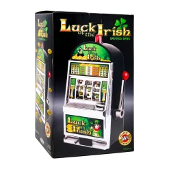 AreYouGame Luck of the Irish Slot Savings Bank - Whimsical Coin Collector* Classic Games