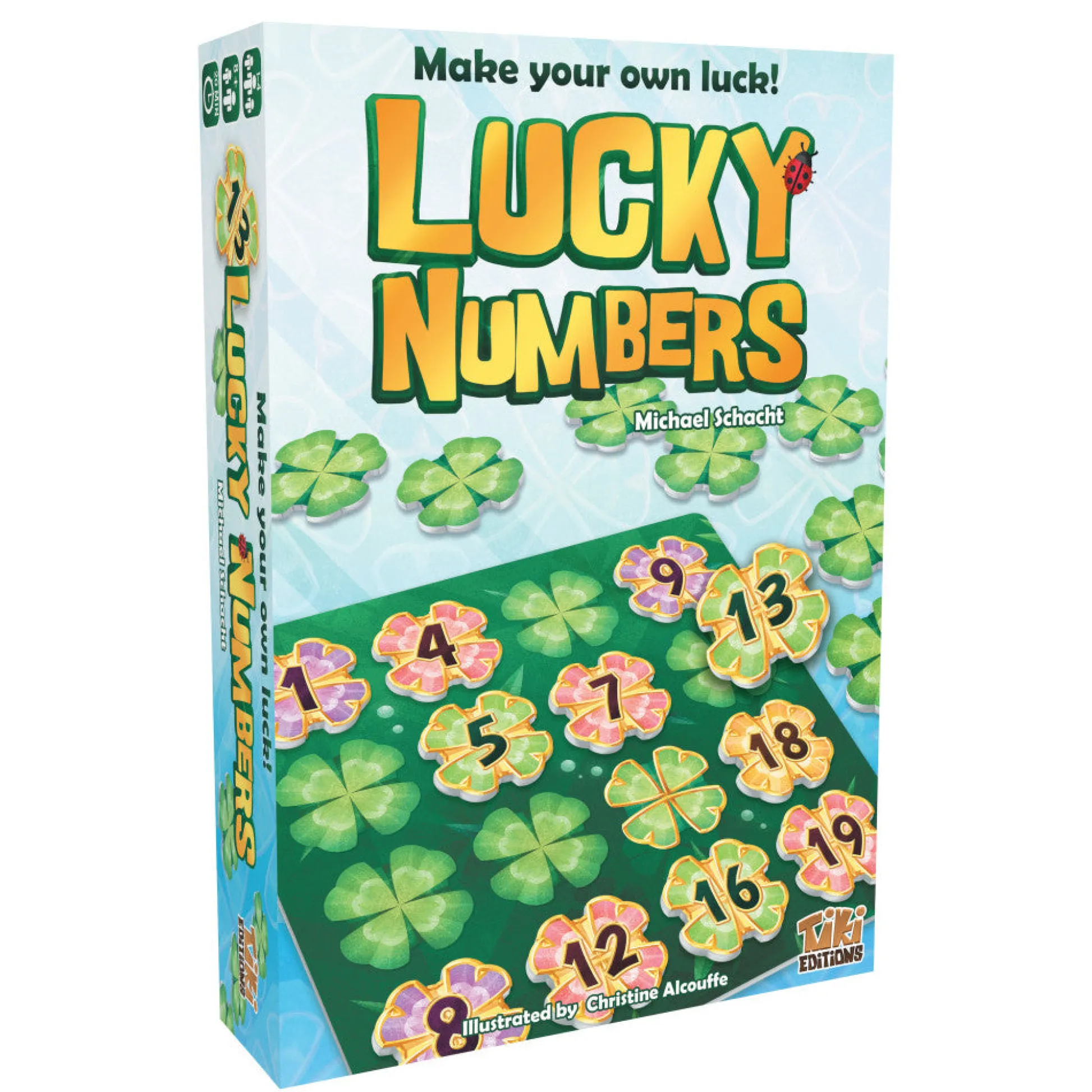 Flat River Group Lucky Numbers Tiki Editions Strategy Board Game* Board Games|Role-Playing Games