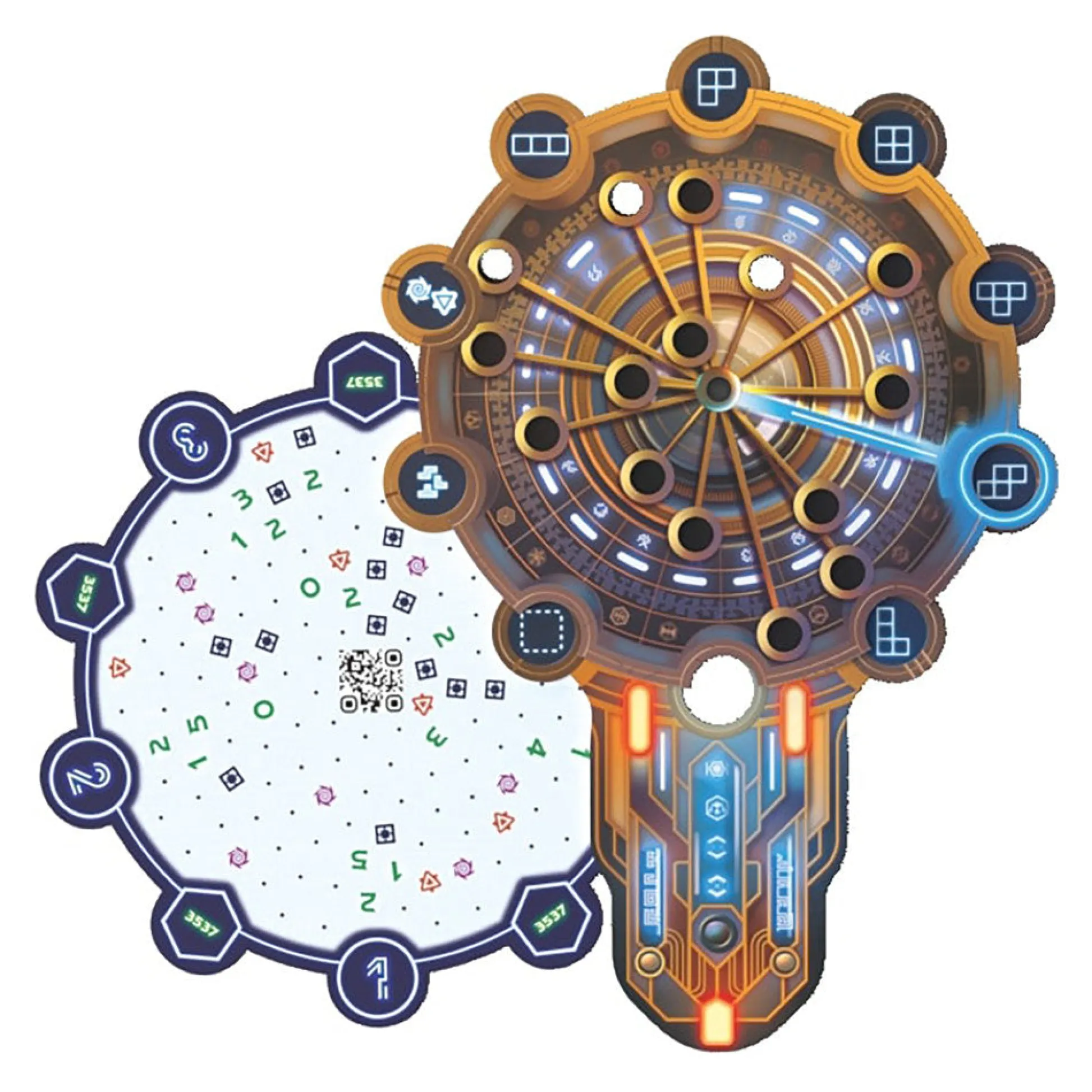 Flat River Group Ludonaute: Archeo-Logic Deduction Board Game* Board Games|Role-Playing Games