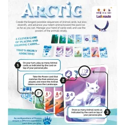 Flat River Group Ludonaute: Arctic - Strategic Arctic Wildlife Card Game* Card Games