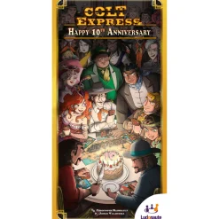 Flat River Group Ludonaute Colt Express: Happy 10th Anniversary Expansion Pack* Role-Playing Games|Board Games