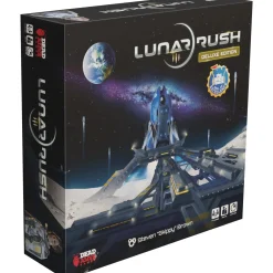Flat River Group Lunar Rush Deluxe Edition Strategic Board Game for Ages 14+ by Dead Alive Games* Role-Playing Games|Board Games