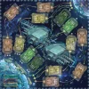 Flat River Group Lunar Rush Neoprene Play Mat - Deluxe Strategy Board Game Accessory* Board Games|Role-Playing Games