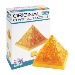 AreYouGame Lustrous Gold 3D Crystal Pyramid Puzzle - 38 Pieces* Puzzles