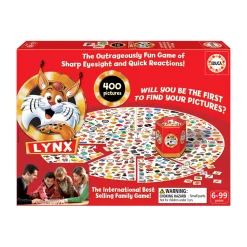 AreYouGame Lynx Board Game by Educa - Family Visual Reflex Challenge* Board Games|Role-Playing Games