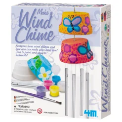 Flat River Group 4M Creative Terra-Cotta Wind Chime Design Kit - Craft Set for Kids* Art Toys|Crafts & Activities