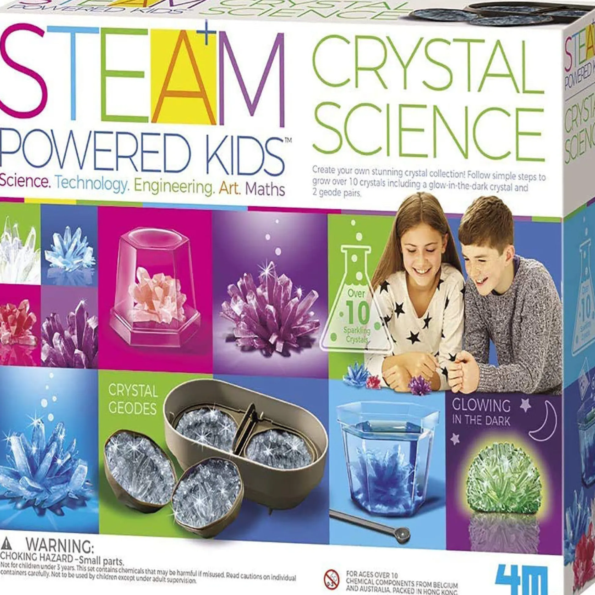 Flat River Group 4M Deluxe Crystal Growing Combo STEAM Science Kit* Science Toys