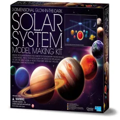 Flat River Group 4M Glow-in-the-Dark Solar System Mobile Science Kit - STEM* Science & Discovery