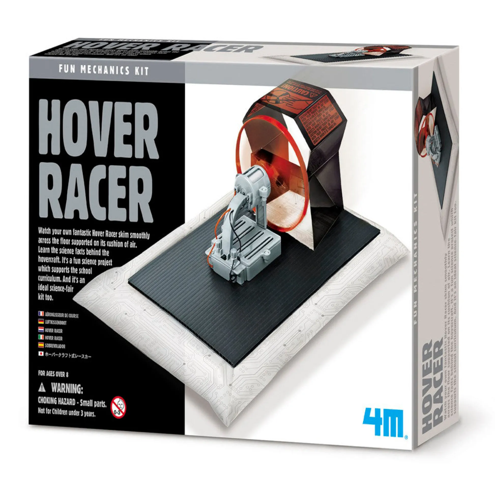 Flat River Group 4M Hover Racer Science Kit - Build Your Own Hovercraft* Science & Discovery