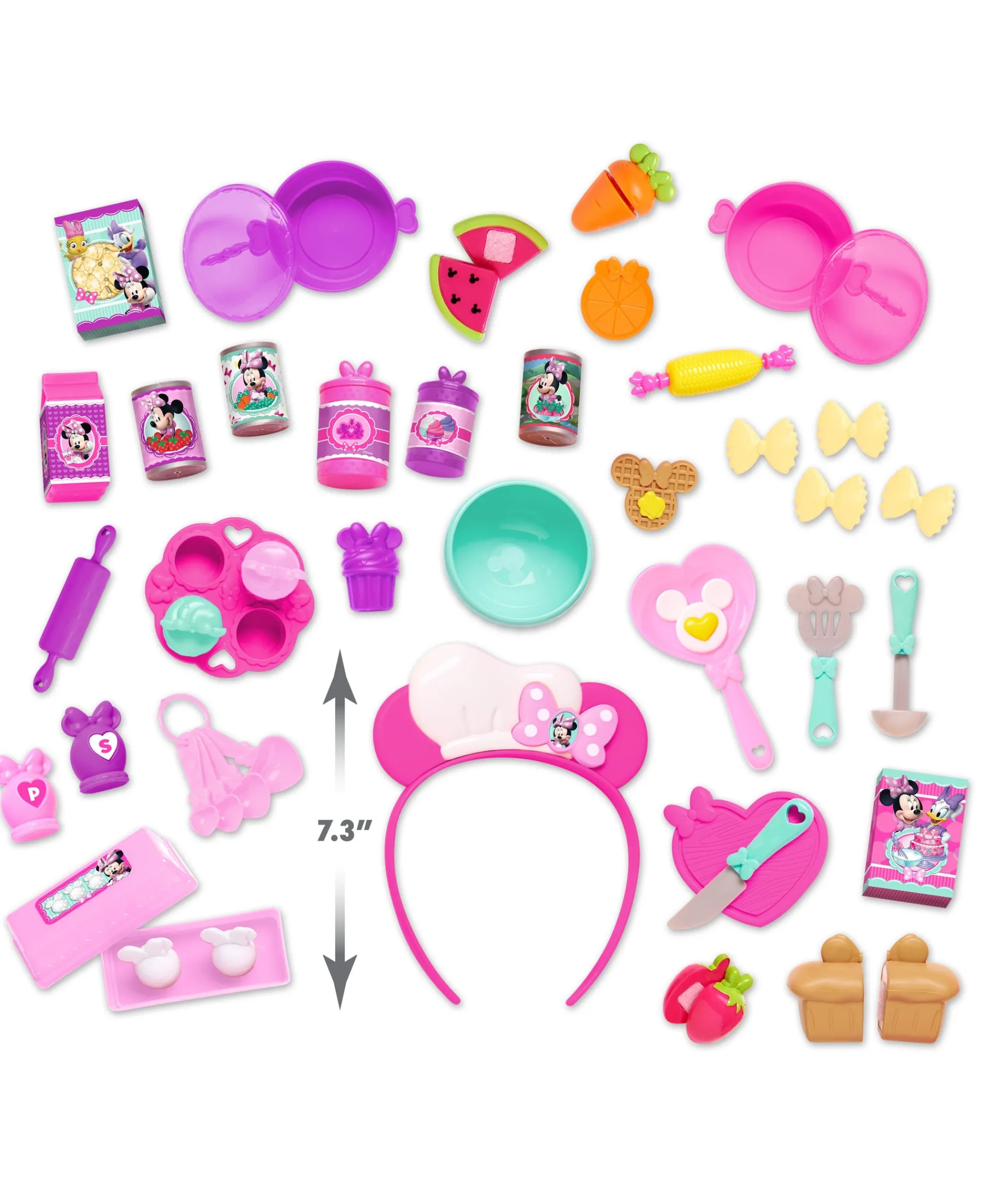 Macy's - Supplier Macy's Minnie Bow Tique Bowtastic Kitchen Playset - 50+ Pieces* Kitchens & Play Food|Dress Up