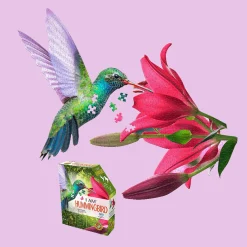 Maddcapp Games Madd Capp Hummingbird-Shaped Jigsaw Puzzle - 300 pc* Puzzles