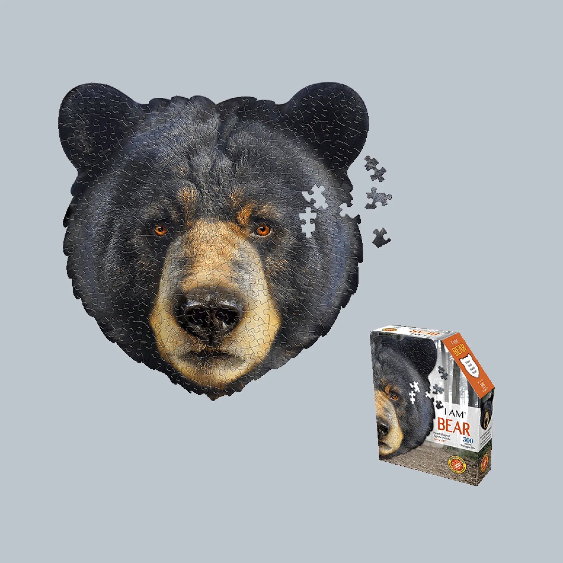Maddcapp Games Madd Capp I AM BEAR Unique-Shaped Jigsaw Puzzle - 300 pc* Puzzles