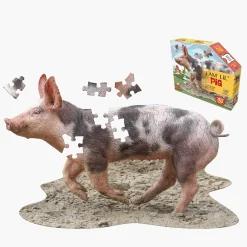 Maddcapp Games Madd Capp I AM LiL' PIG Jigsaw Puzzle - 100 pc* Puzzles