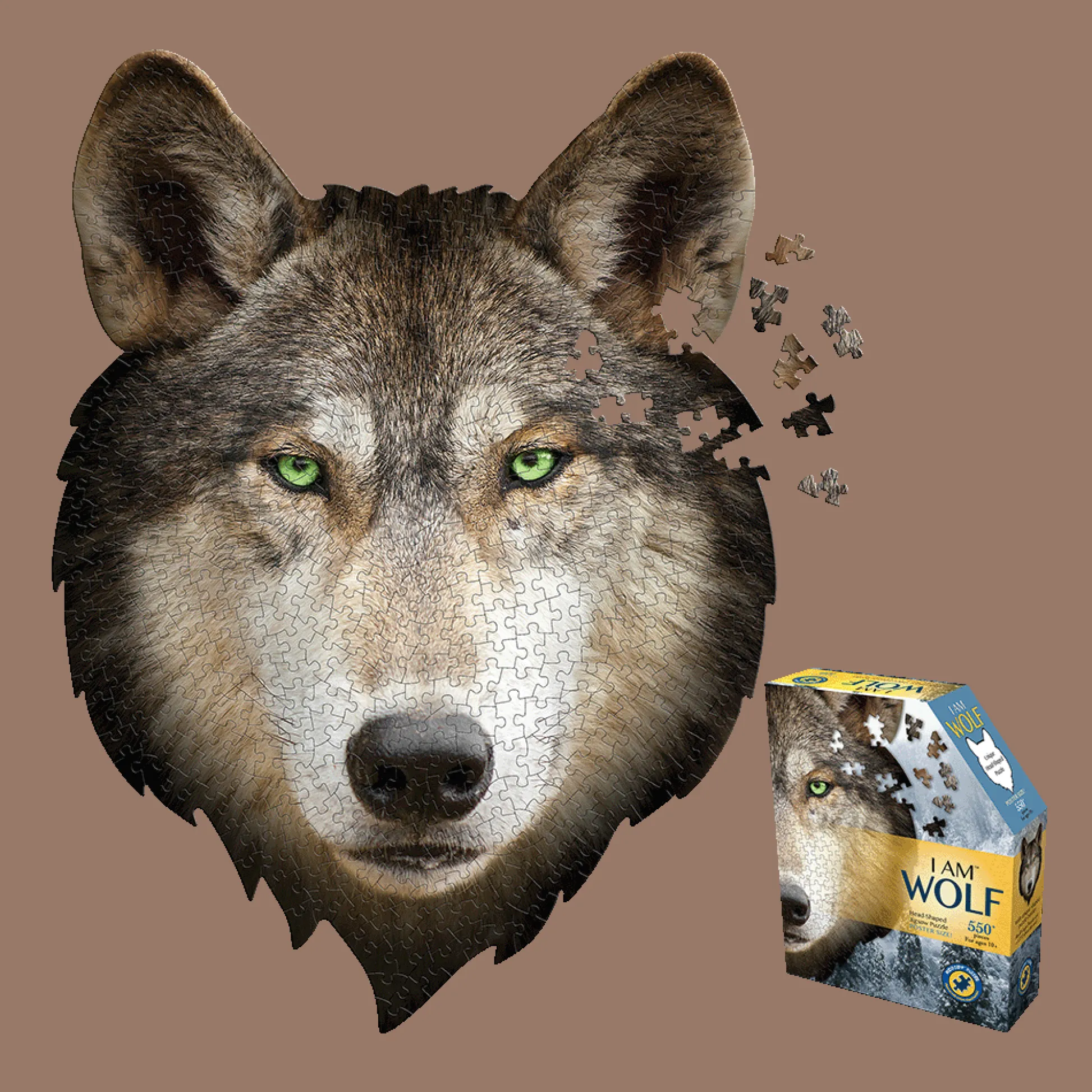 Maddcapp Games Madd Capp I AM WOLF Jigsaw Puzzle - 550 pc* Puzzles