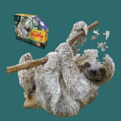 Maddcapp Games Madd Capp Jungle Animals Sloth Jigsaw Puzzle - 100 pc* Puzzles