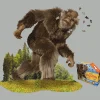 Maddcapp Games Madd Capp Sasquatch Shaped Jigsaw Puzzle - 1000 pc* Puzzles