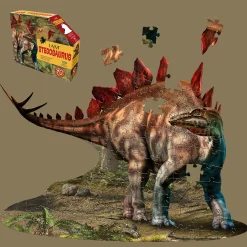 Maddcapp Games Madd Capp Stegosaurus-Shaped Jigsaw Puzzle - 100 pc* Puzzles
