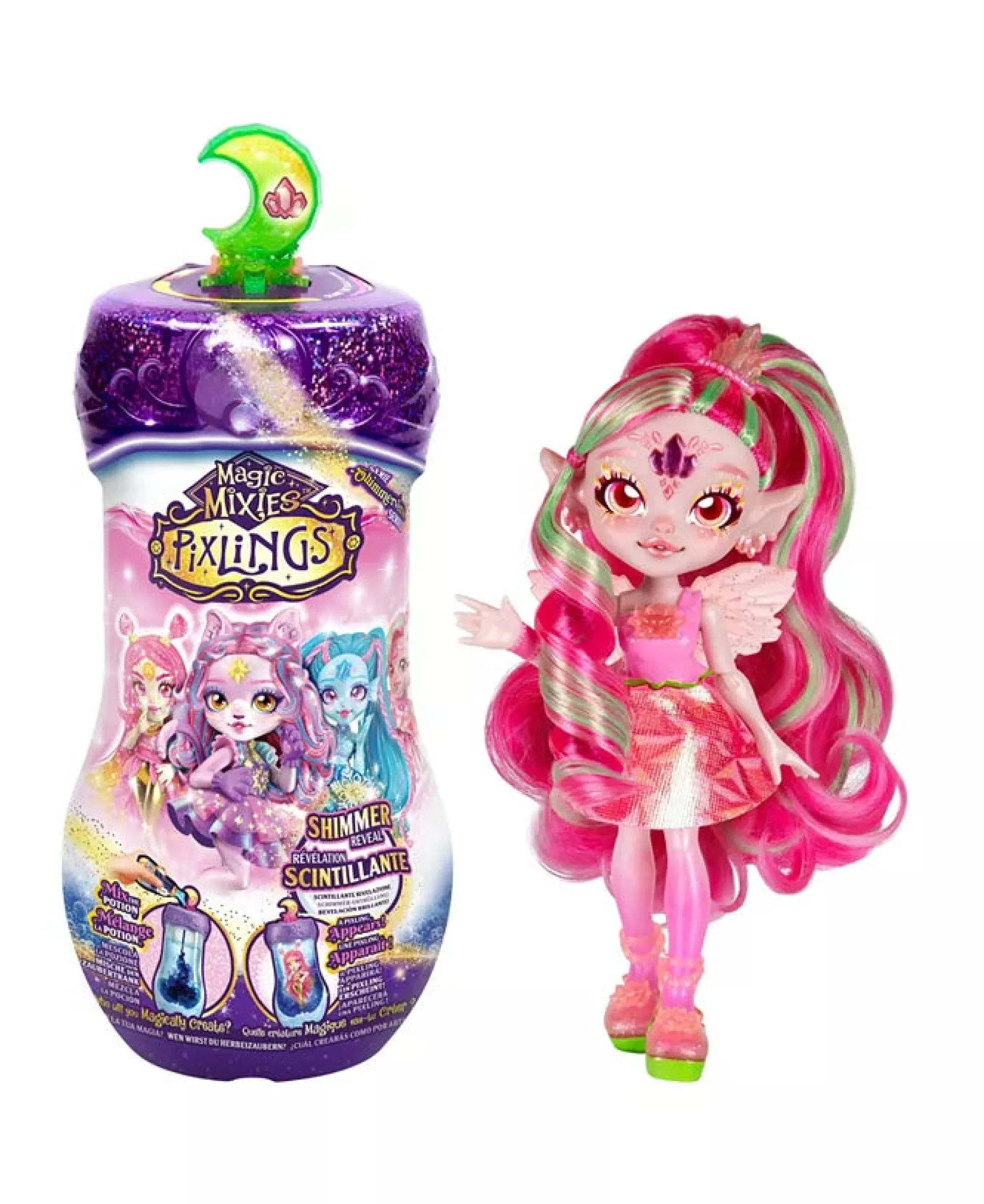 Macy's - Supplier Magic Mixies Pixlings Fashion Doll - Faye from Shimmerverse* Fashion Dolls|Stuffed Animals & Plush Toys