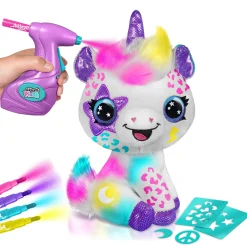The Distribution Solutions Magical Airbrush Plush Unicorn - Customizable Color Wonder* Drawing, Color & Painting