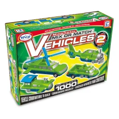 AreYouGame Magical Mix or Match Vehicles Set 2: Adventure Assembly Playset* Preschool Vehicles|Preschool Education Toys & Activities