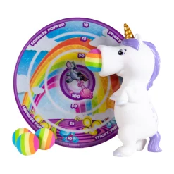 AreYouGame Magical White Unicorn Squeeze Popper with Sticky Target* Nerf & Toy Blasters|Nerf & Toy Blasters