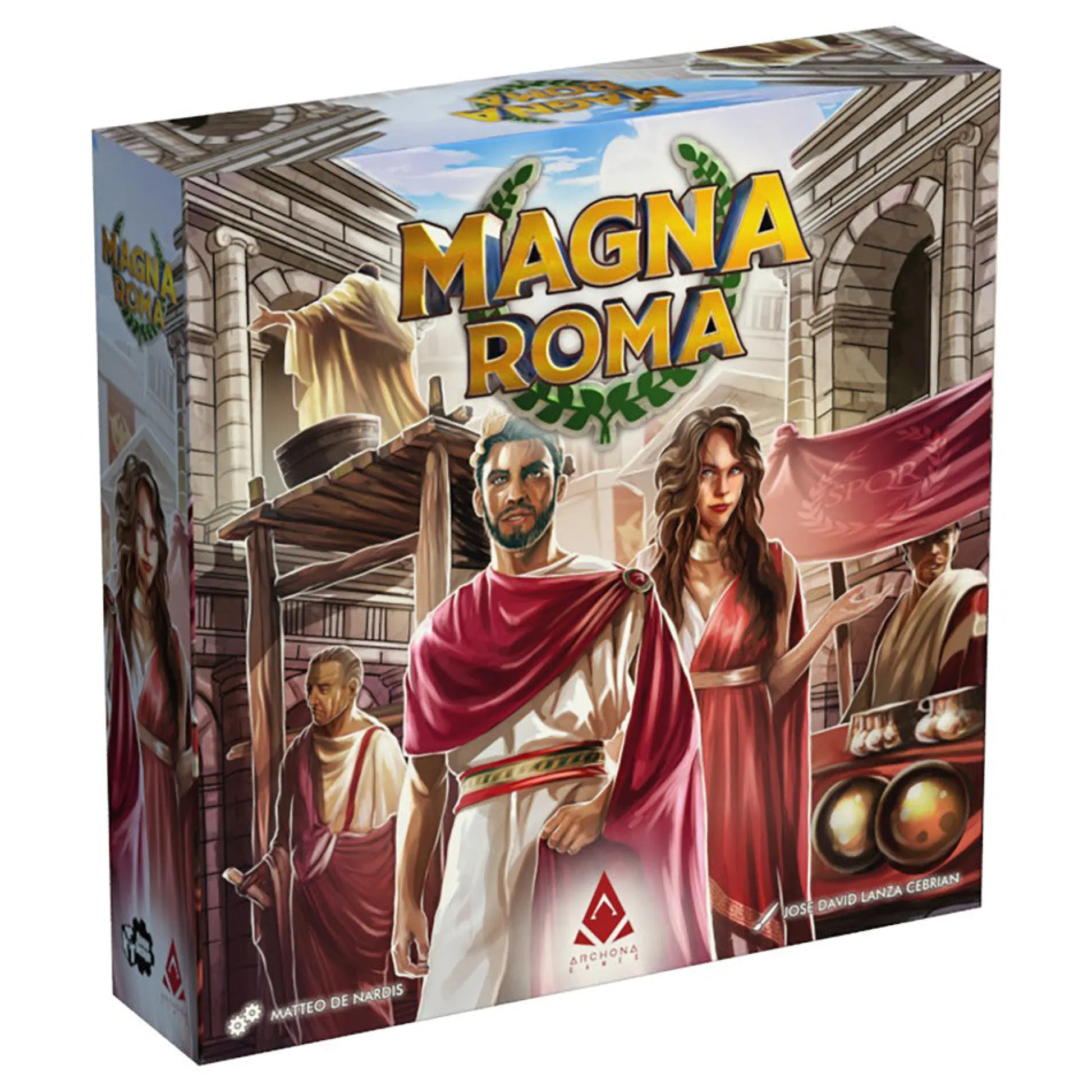 Flat River Group Magna Roma: Standard Edition - Archona Games City Building Board Game* Board Games|Role-Playing Games