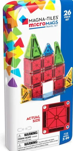 Calendar Holdings, LLC Magna-Tiles Micro 26-Piece Travel Magnetic Construction Set* Magnetic Tiles & Building Sets
