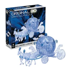 AreYouGame Majestic Blue Royal Carriage 3D Crystal Puzzle - 67 Pieces* Puzzles